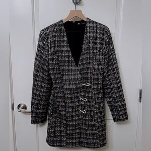 Zara Tweed Blazer Dress